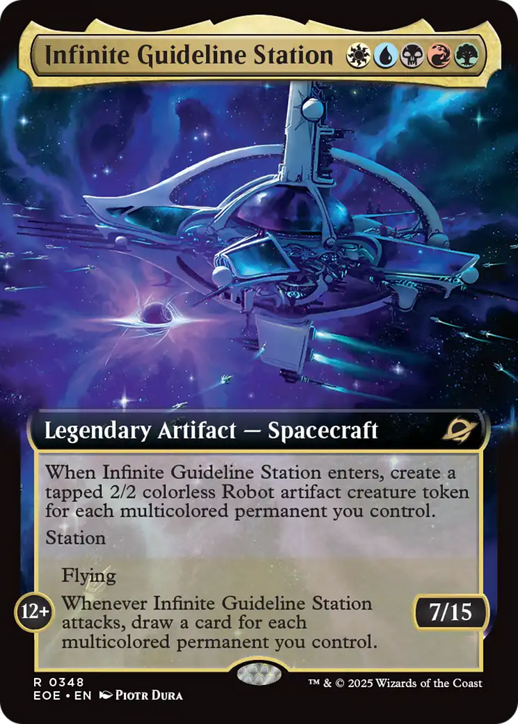 Infinite Guideline Station (Extended Art) [Edge of Eternities] - Magic: The Gathering - Card Brawlers | Quebec | Canada |