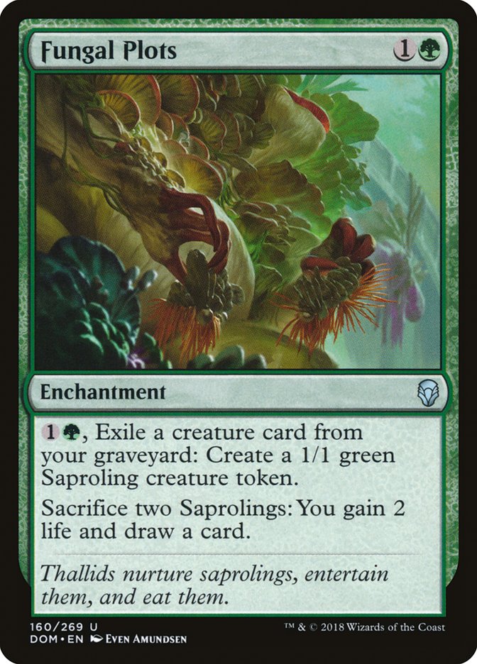 Fungal Plots [Dominaria] - Magic: The Gathering - Card Brawlers | Quebec | Canada |