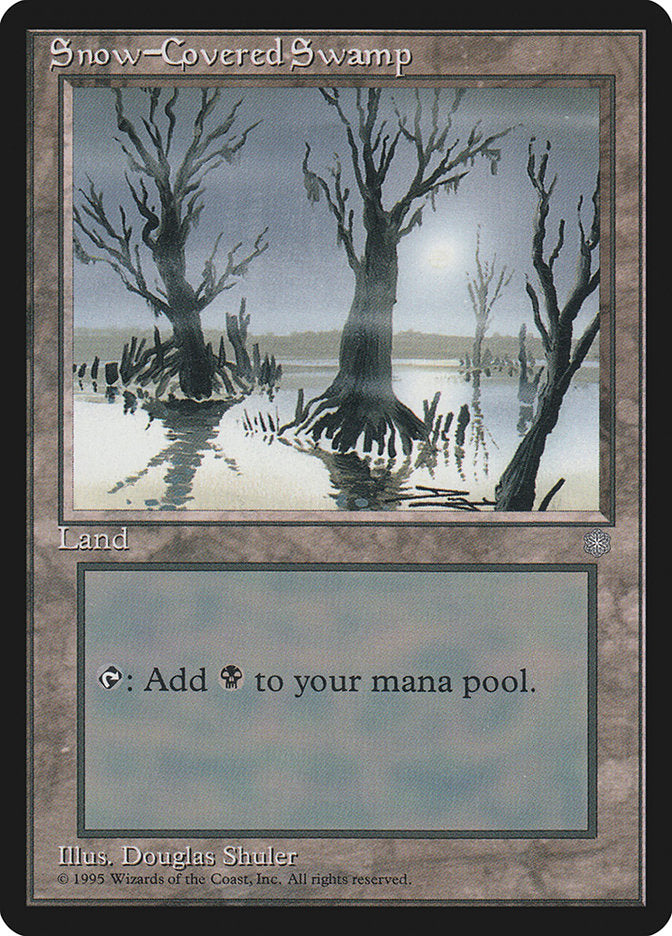 Snow-Covered Swamp [Ice Age] - Magic: The Gathering - Card Brawlers | Quebec | Canada |