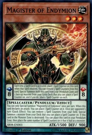 Magister of Endymion [SR08-EN003] Common - Yu-Gi-Oh! - Card Brawlers | Quebec | Canada |