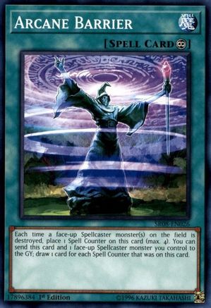 Arcane Barrier [SR08-EN026] Common - Yu-Gi-Oh! - Card Brawlers | Quebec | Canada |