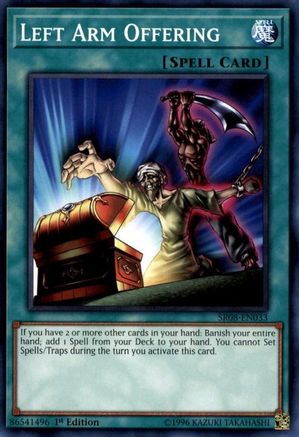 Left Arm Offering [SR08-EN033] Common - Yu-Gi-Oh! - Card Brawlers | Quebec | Canada |