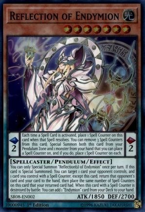 Reflection of Endymion [SR08-EN002] Super Rare - Yu-Gi-Oh! - Card Brawlers | Quebec | Canada |