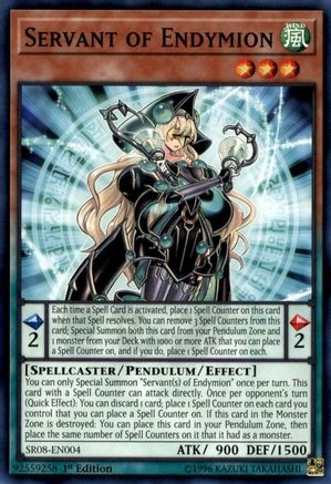 Servant of Endymion [SR08-EN004] Common - Yu-Gi-Oh! - Card Brawlers | Quebec | Canada |