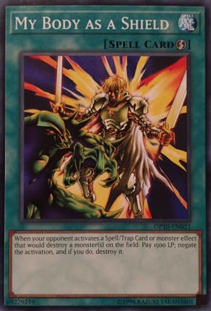 My Body as a Shield [OP10-EN021] Common - Yu-Gi-Oh! - Card Brawlers | Quebec | Canada |
