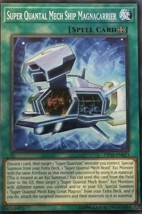 Super Quantal Mech Ship Magnacarrier [OP10-EN023] Common - Yu-Gi-Oh! - Card Brawlers | Quebec | Canada |