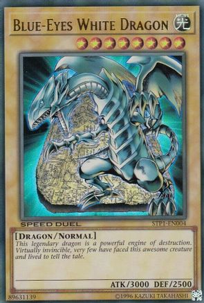 Blue-Eyes White Dragon [STP1-EN004] Ultra Rare - Yu-Gi-Oh! - Card Brawlers | Quebec | Canada |