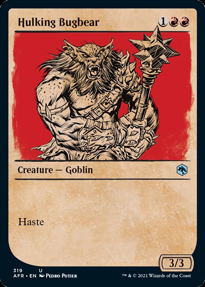 Hulking Bugbear (Showcase) [Dungeons & Dragons: Adventures in the Forgotten Realms] - Magic: The Gathering - Card Brawlers | Quebec | Canada |