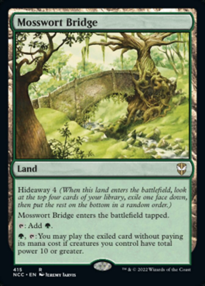 Mosswort Bridge [Streets of New Capenna Commander] - Magic: The Gathering - Card Brawlers | Quebec | Canada |