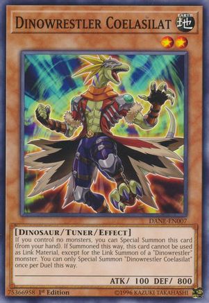Dinowrestler Coelasilat [DANE-EN007] Common - Yu-Gi-Oh! - Card Brawlers | Quebec | Canada |