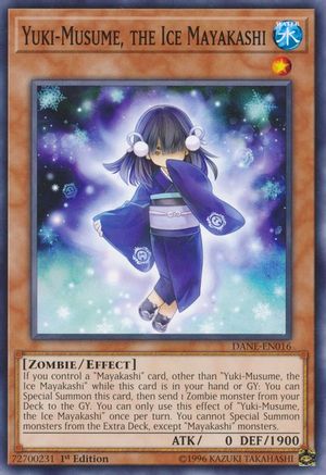 Yuki-Musume, the Ice Mayakashi [DANE-EN016] Common - Yu-Gi-Oh! - Card Brawlers | Quebec | Canada |