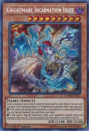 Knightmare Incarnation Idlee [DANE-EN017] Secret Rare - Yu-Gi-Oh! - Card Brawlers | Quebec | Canada |
