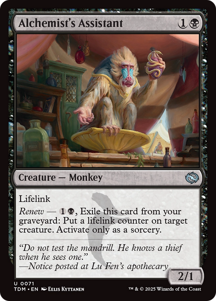 Alchemist's Assistant [Tarkir: Dragonstorm] - Magic: The Gathering - Card Brawlers | Quebec | Canada |