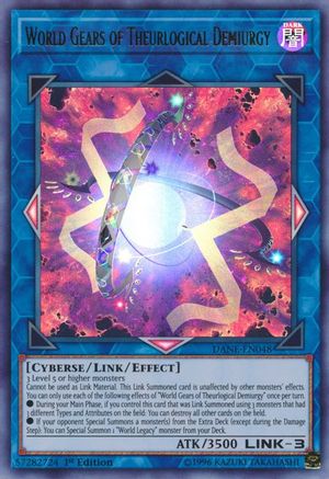 World Gears of Theurlogical Demiurgy [DANE-EN048] Ultra Rare - Yu-Gi-Oh! - Card Brawlers | Quebec | Canada |