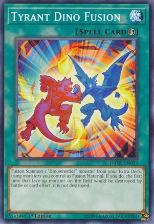 Tyrant Dino Fusion [DANE-EN053] Common - Yu-Gi-Oh! - Card Brawlers | Quebec | Canada |