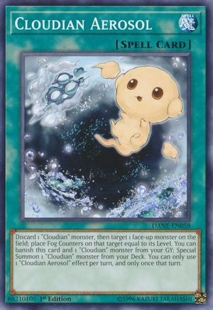 Cloudian Aerosol [DANE-EN058] Common - Yu-Gi-Oh! - Card Brawlers | Quebec | Canada |