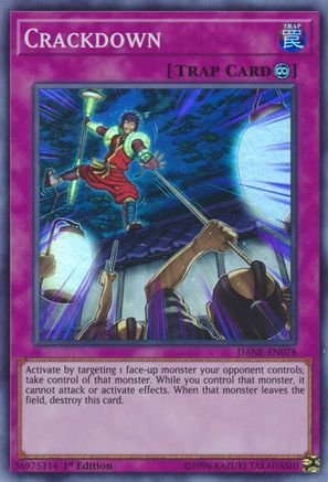 Crackdown [DANE-EN078] Super Rare - Yu-Gi-Oh! - Card Brawlers | Quebec | Canada |