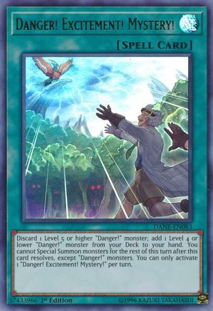 Danger! Excitement! Mystery! [DANE-EN083] Ultra Rare - Yu-Gi-Oh! - Card Brawlers | Quebec | Canada |