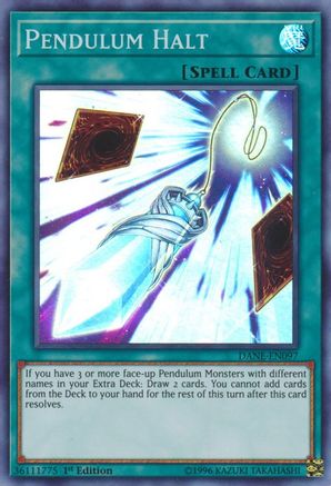 Pendulum Halt [DANE-EN097] Super Rare - Yu-Gi-Oh! - Card Brawlers | Quebec | Canada |