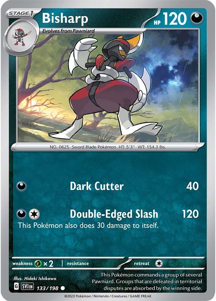 Bisharp (133/198) [Scarlet & Violet: Base Set] - Pokémon - Card Brawlers | Quebec | Canada |