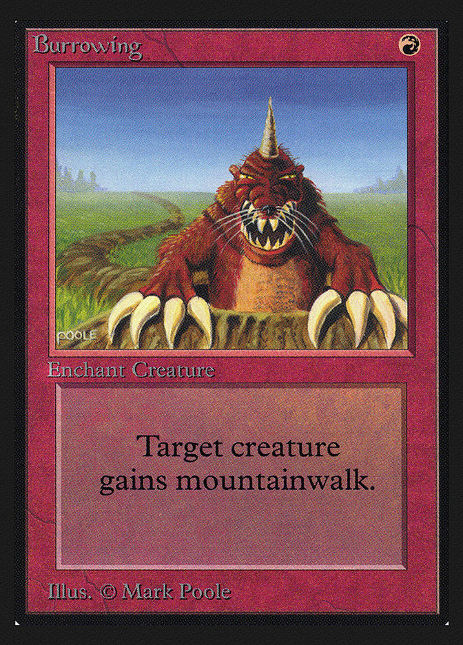 Burrowing [International Collectors' Edition] - Magic: The Gathering - Card Brawlers | Quebec | Canada |