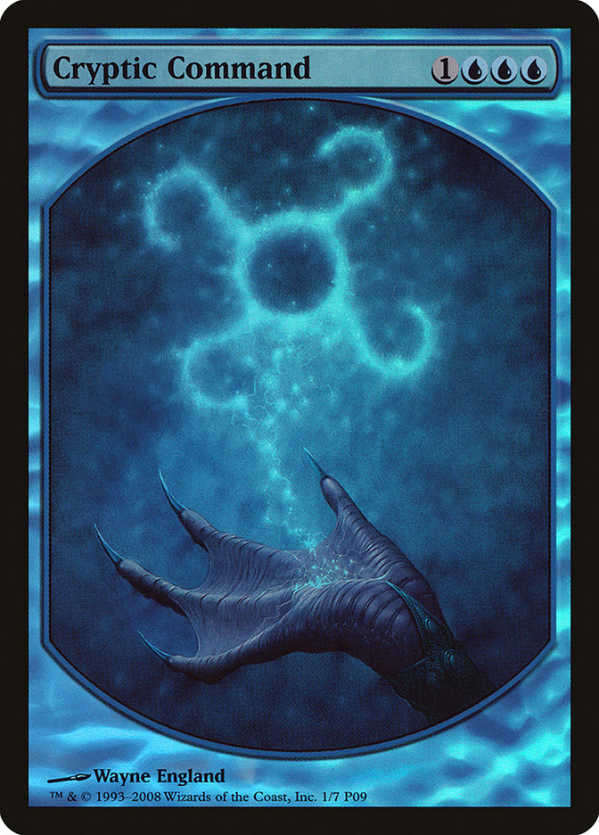 Cryptic Command [Magic Player Rewards 2009] - Magic: The Gathering - Card Brawlers | Quebec | Canada |