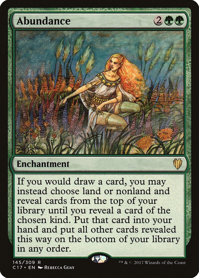 Abundance [Commander 2017] - Magic: The Gathering - Card Brawlers | Quebec | Canada |