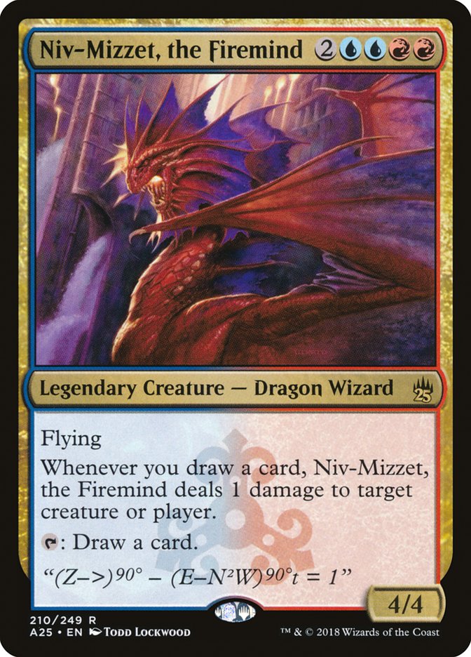 Niv-Mizzet, the Firemind [Masters 25] - Magic: The Gathering - Card Brawlers | Quebec | Canada |