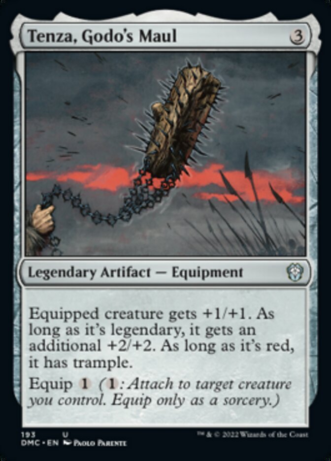Tenza, Godo's Maul [Dominaria United Commander] - Magic: The Gathering - Card Brawlers | Quebec | Canada |