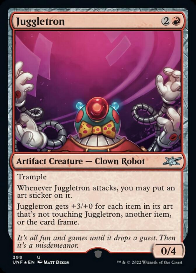 Juggletron (Galaxy Foil) [Unfinity] - Magic: The Gathering - Card Brawlers | Quebec | Canada |