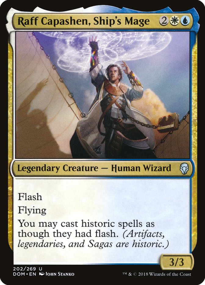 Raff Capashen, Ship's Mage [Dominaria] - Magic: The Gathering - Card Brawlers | Quebec | Canada |