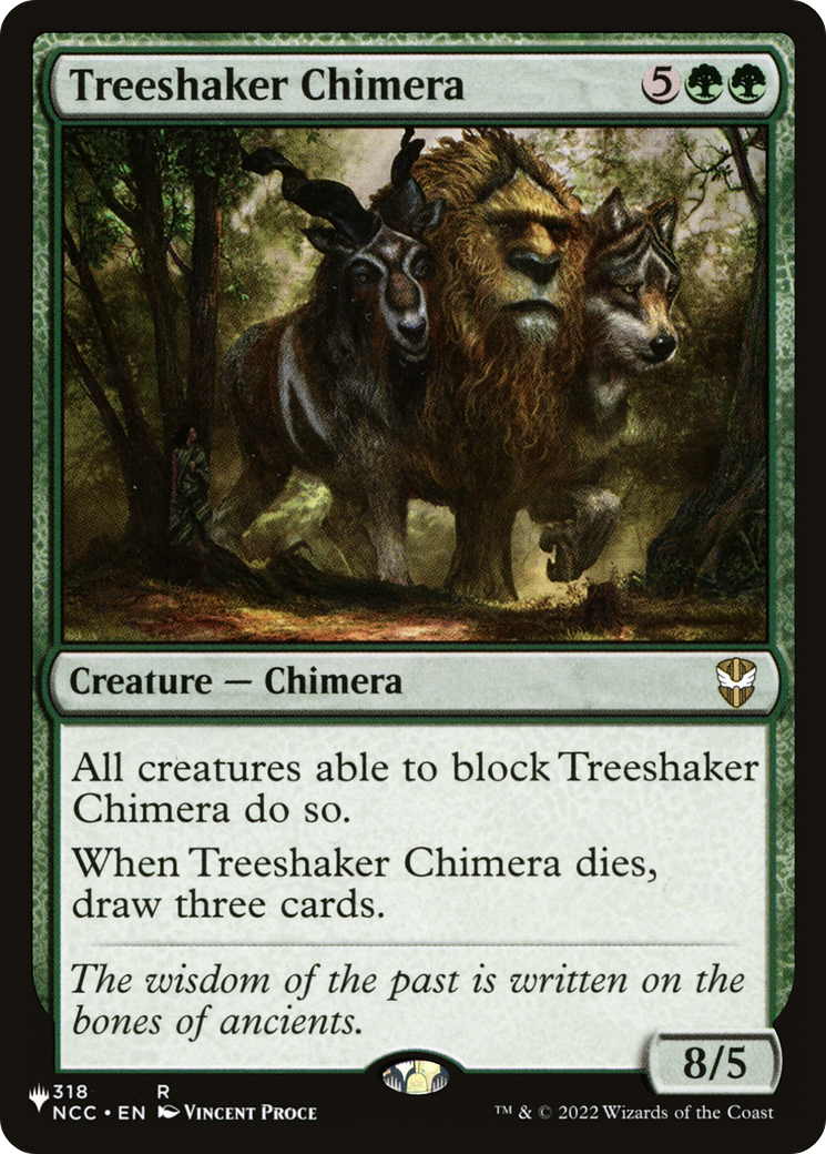 Treeshaker Chimera [The List] - Magic: The Gathering - Card Brawlers | Quebec | Canada |