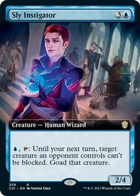 Sly Instigator (Extended Art) [Commander 2021] - Magic: The Gathering - Card Brawlers | Quebec | Canada |