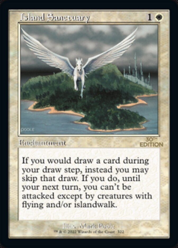 Island Sanctuary (Retro) [30th Anniversary Edition] - Magic: The Gathering - Card Brawlers | Quebec | Canada |