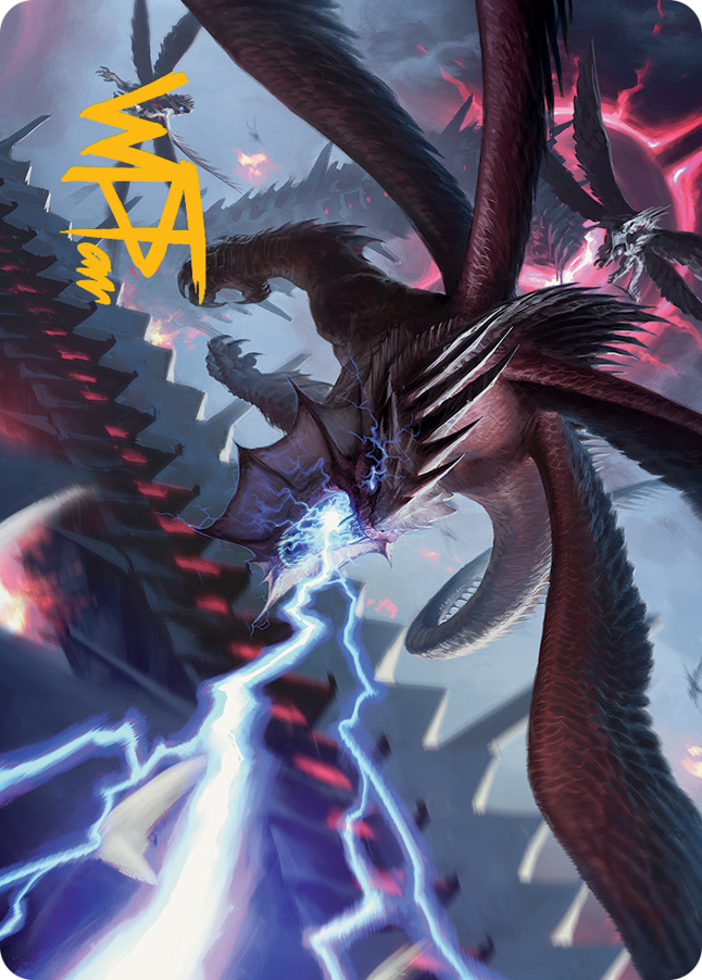 Defiant Thundermaw Art Card (Gold-Stamped Signature) [March of the Machine Art Series] - Magic: The Gathering - Card Brawlers | Quebec | Canada |