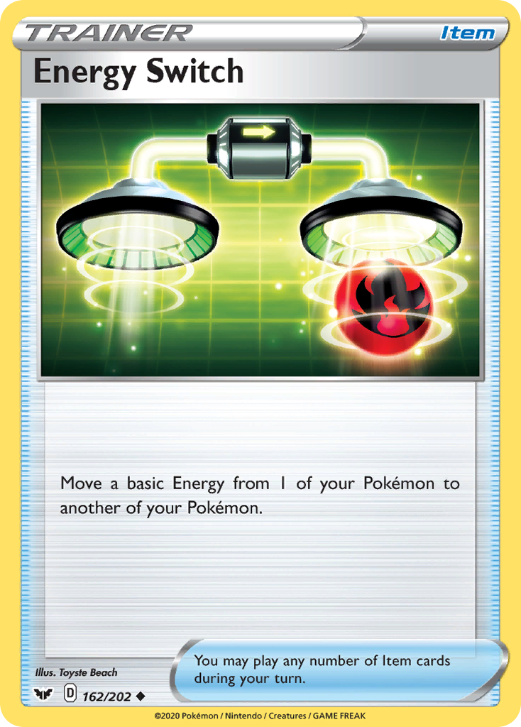 Energy Switch (162/202) [Sword & Shield: Base Set] - Pokémon - Card Brawlers | Quebec | Canada |