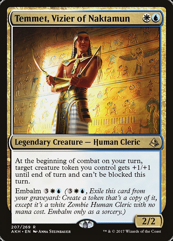 Temmet, Vizier of Naktamun [Amonkhet] - Magic: The Gathering - Card Brawlers | Quebec | Canada |