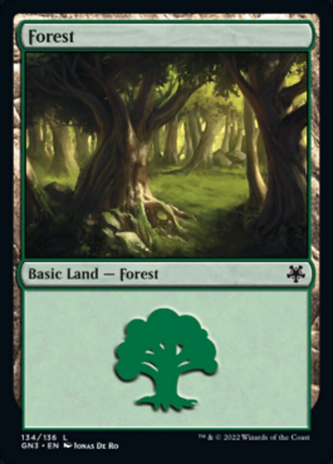 Forest (134) [Game Night: Free-for-All] - Magic: The Gathering - Card Brawlers | Quebec | Canada |