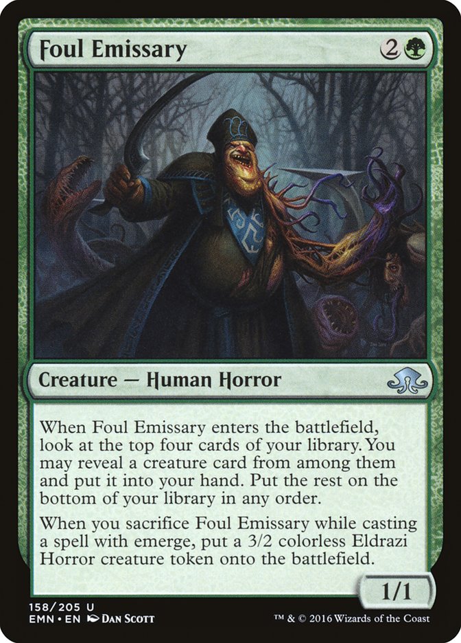 Foul Emissary [Eldritch Moon] - Magic: The Gathering - Card Brawlers | Quebec | Canada |