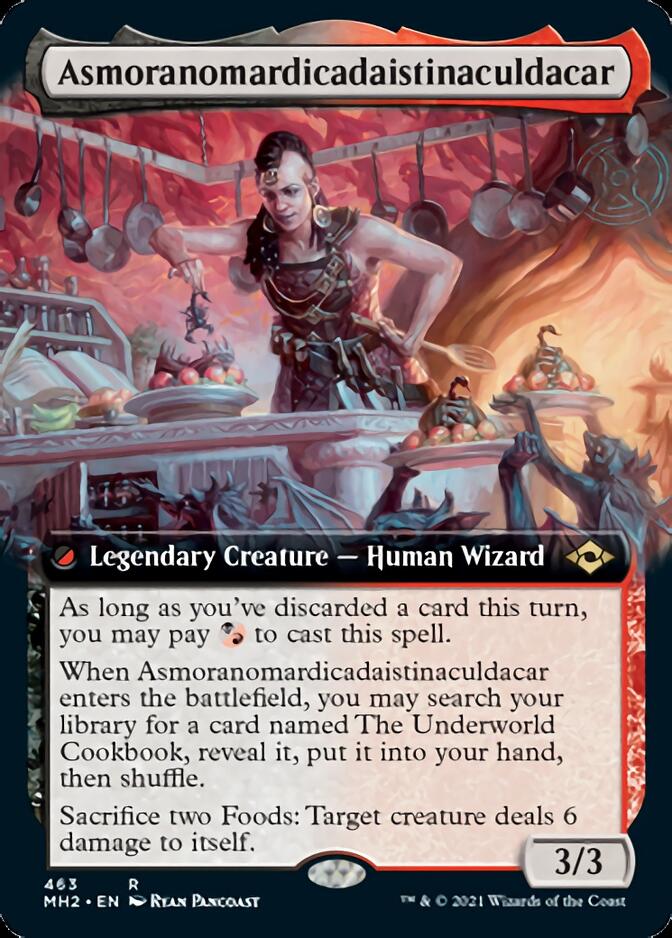 Asmoranomardicadaistinaculdacar (Extended Art) [Modern Horizons 2] - Magic: The Gathering - Card Brawlers | Quebec | Canada |