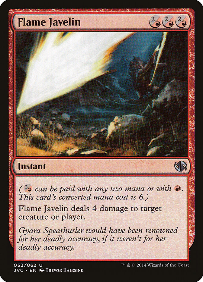 Flame Javelin [Duel Decks Anthology] - Magic: The Gathering - Card Brawlers | Quebec | Canada |