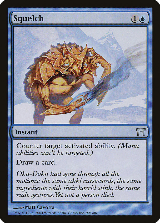Squelch [Champions of Kamigawa] - Magic: The Gathering - Card Brawlers | Quebec | Canada |