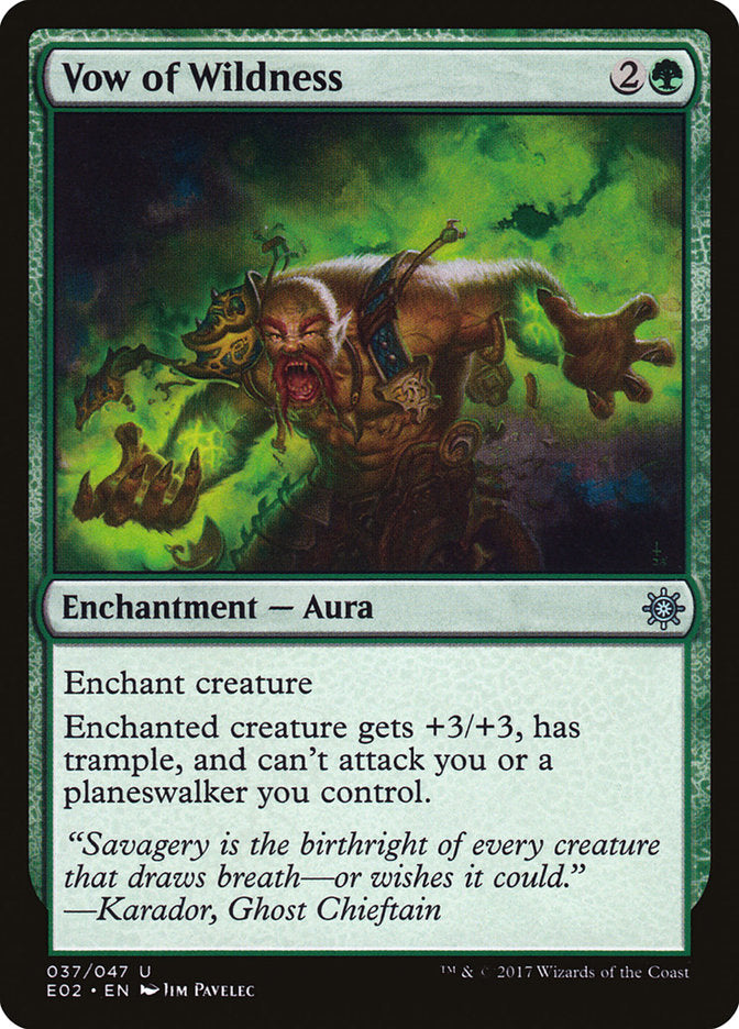 Vow of Wildness [Explorers of Ixalan] - Magic: The Gathering - Card Brawlers | Quebec | Canada |