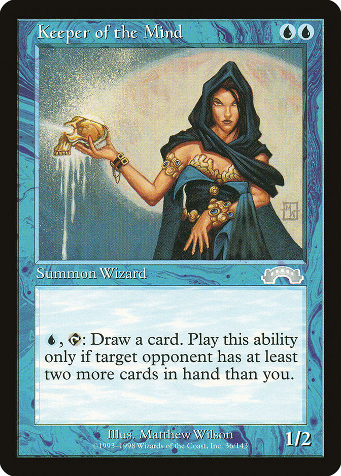 Keeper of the Mind [Exodus] - Magic: The Gathering - Card Brawlers | Quebec | Canada |