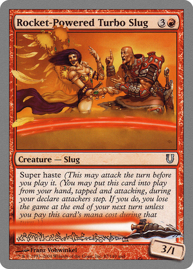 Rocket-Powered Turbo Slug [Unhinged] - Magic: The Gathering - Card Brawlers | Quebec | Canada |