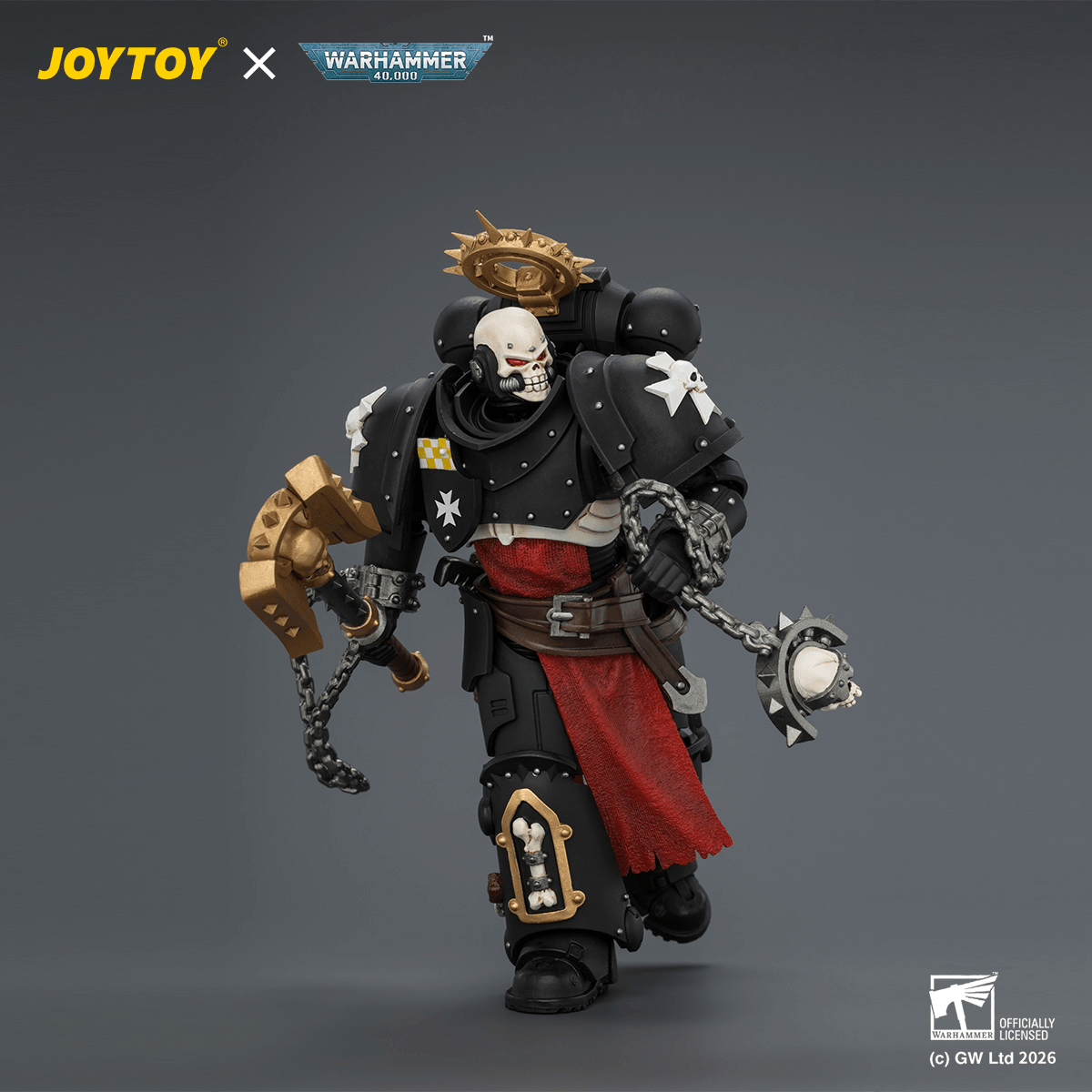 JOYTOY - Black Templars Execrator 2 with Crozius Arcanum and Absolvor Bolt Pistol - (PREORDER) October 30, 2026