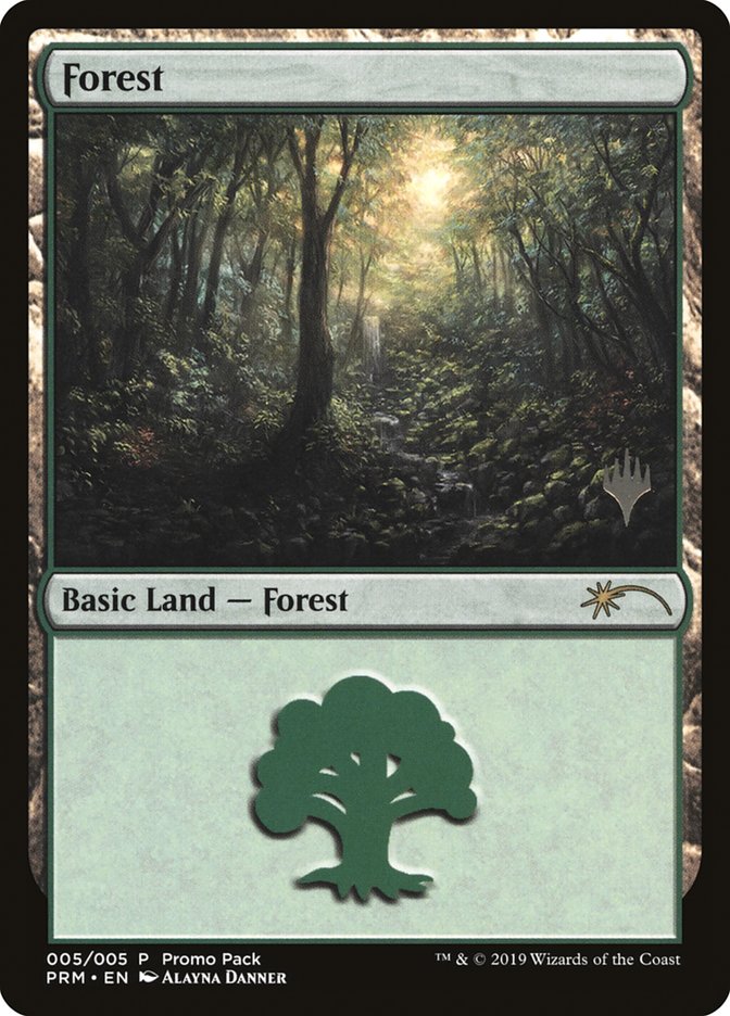 Forest (5) [Core Set 2020 Promo Pack] - Magic: The Gathering - Card Brawlers | Quebec | Canada |