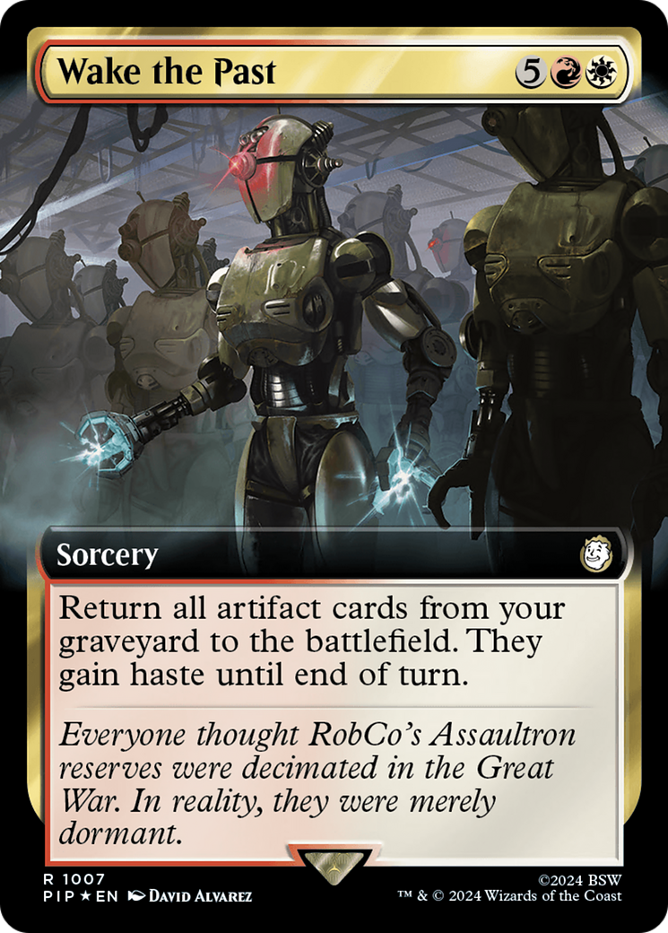 Wake the Past (Extended Art) (Surge Foil) [Fallout] - Magic: The Gathering - Card Brawlers | Quebec | Canada |