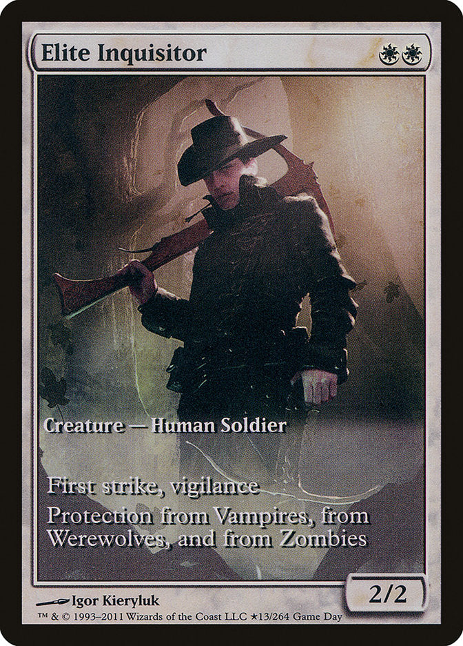 Elite Inquisitor (Game Day) [Innistrad Promos] - Magic: The Gathering - Card Brawlers | Quebec | Canada |