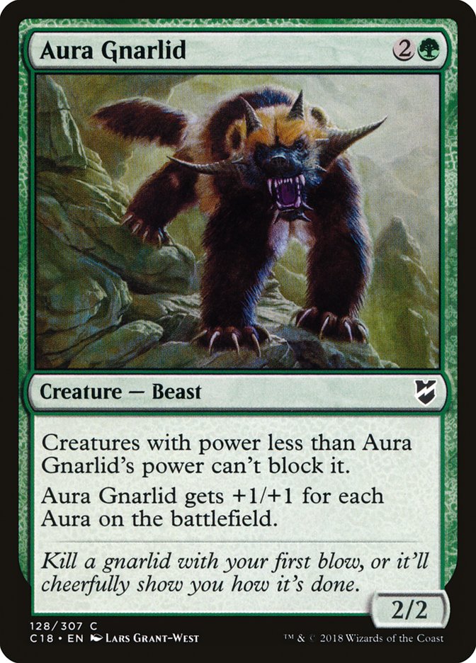 Aura Gnarlid [Commander 2018] - Magic: The Gathering - Card Brawlers | Quebec | Canada |